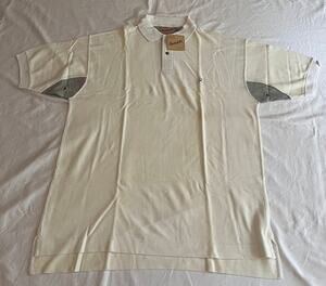 VTG Chesterfield Men's White Polo Shirt Size Large